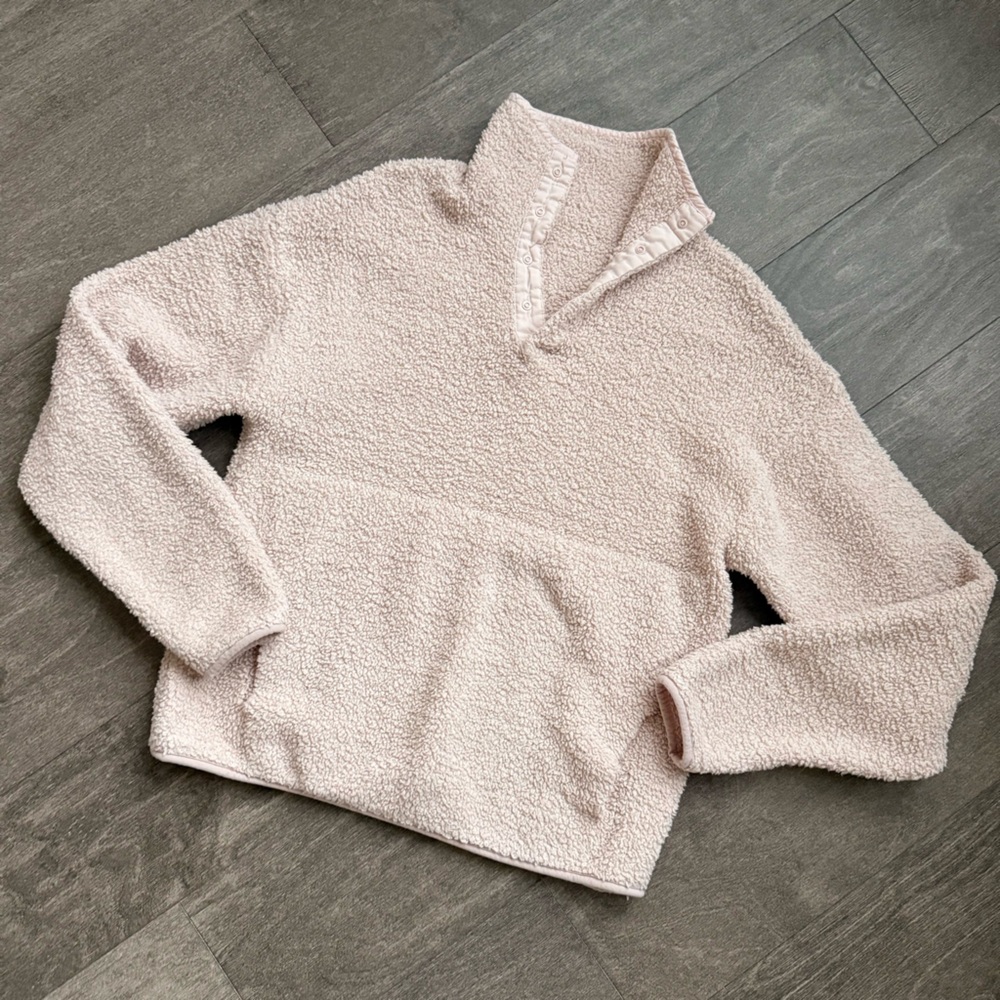 SKIMS Cozy Pink Women's Sweater